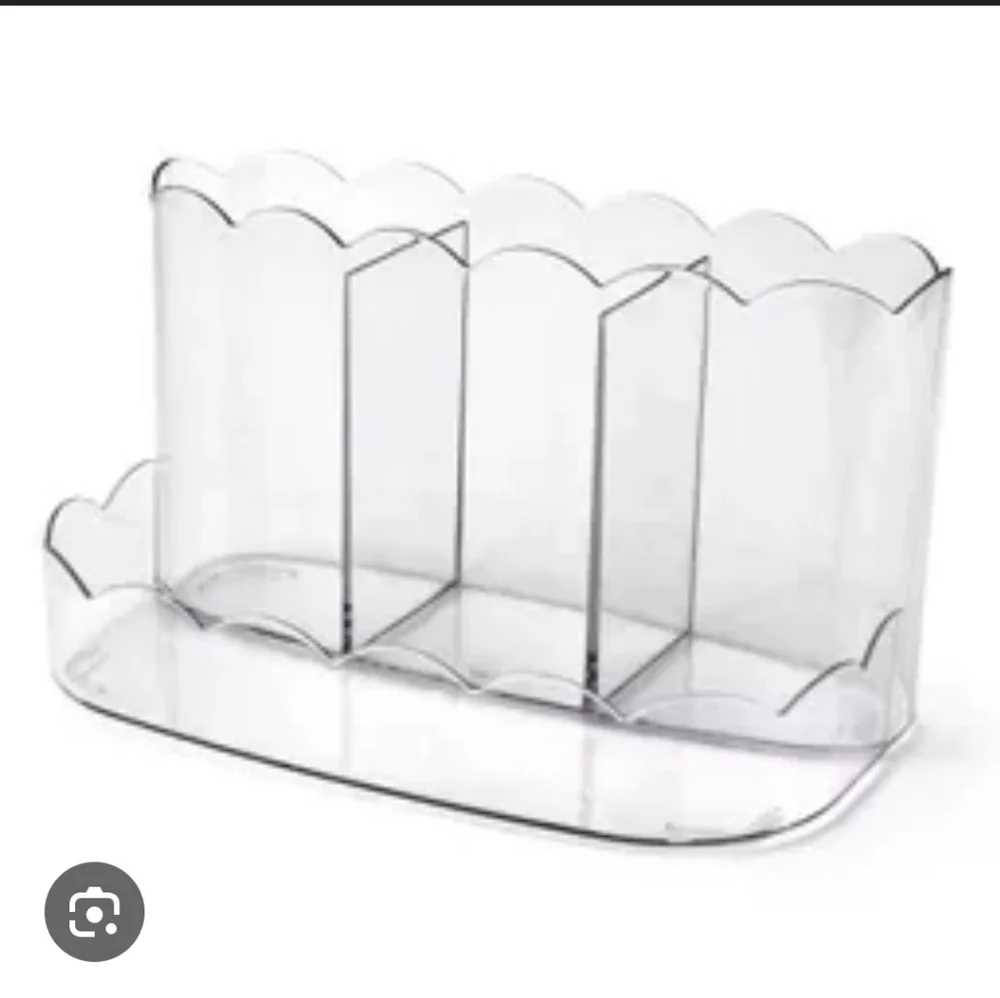 NWT Clear Acrylic Beauty Organizer 5.5